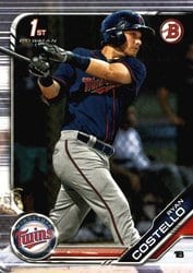 2019 Bowman Prospects Ryan Costello #BP-101 card