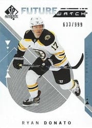 2018-19 SP Authentic Base Set Ryan Donato #150 card