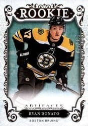 2018-19 Upper Deck Artifacts Base Set Ryan Donato #164 card