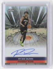 2025-26 Topps Chrome Topps Autograph Issue Veterans Ryan Dunn #TAU-RD card