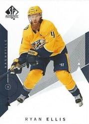2018-19 SP Authentic Base Set Ryan Ellis #86 card