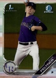 2019 Bowman Chrome Prospects Ryan Feltner #BCP-229 card