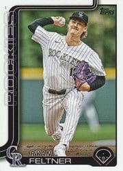 2025 Topps Base Set Ryan Feltner #444 card