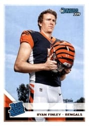 2019 Donruss Base Set Ryan Finley #306 card