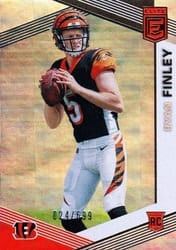 2019 Donruss Elite Base Set Ryan Finley #120 card