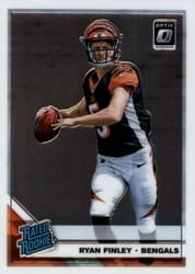 2019 Donruss Optic Base Set Ryan Finley #156 card