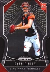 2019 Panini Prizm Base Set Ryan Finley #306 card