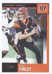 2020 Score Base Set Ryan Finley #61 card