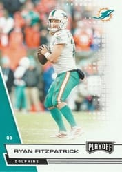 2020 Panini Playoff Base Set Ryan Fitzpatrick #11 card