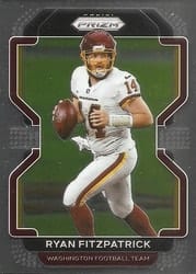 2021 Panini Prizm Base Set Ryan Fitzpatrick #211 card