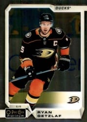 2018-19 O-Pee-Chee Platinum Base Set Ryan Getzlaf #13 card