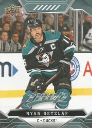 2019-20 Upper Deck MVP Base Set Ryan Getzlaf #167 card
