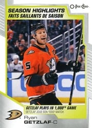 2020-21 O-Pee-Chee Base Set Ryan Getzlaf #594 card