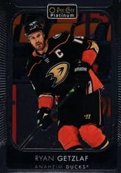 2021-22 O-Pee-Chee Platinum Base Set Ryan Getzlaf #90 card