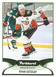 2021-22 Parkhurst Base Set Ryan Getzlaf #62 card
