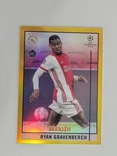 2020 Topps Merlin Chrome UEFA Champions League Ryan Gravenberch #57 card