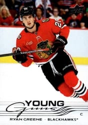2025-26 Upper Deck Base Set Ryan Greene #465 card