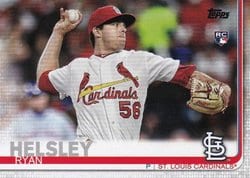 2019 Topps Update Base Set Ryan Helsley #US248 card