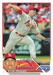 2023 Topps Base Set Ryan Helsley #229 card