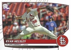2023 Topps Big League Base Set Ryan Helsley #196 card