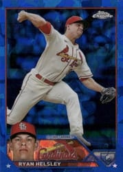 2023 Topps Chrome Sapphire Edition Base Set Ryan Helsley #229 card