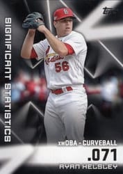 2023 Topps Significant Statistics Ryan Helsley #SS-22 card