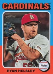 2024 Topps Heritage Base Set Ryan Helsley #562 card