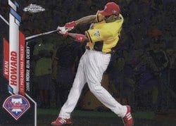 2020 Topps Chrome Update Base Set Ryan Howard #U-93 card