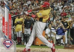 2020 Topps Update Base Set Ryan Howard #U-59 card