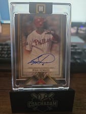 2023 Topps Museum Collection Archival Autographs Ryan Howard #AA-RH card