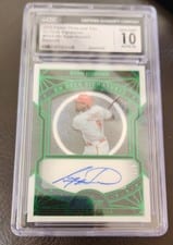 2024 Panini Three and Two On-Deck Signatures Ryan Howard #2 card