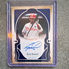2026 Topps Tier One Tier One Talent Autographs Ryan Howard #T1TA-RH card