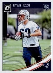 2018 Donruss Optic Base Set Ryan Izzo #124 card