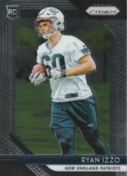 2018 Panini Prizm Base Set Ryan Izzo #290 card