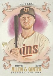 2021 Topps Allen & Ginter Base Set Ryan Jeffers #242 card