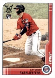 2021 Topps Big League Base Set Ryan Jeffers #223 card