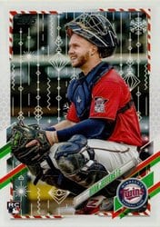 2021 Topps Holiday Base Set Ryan Jeffers #HW47 card