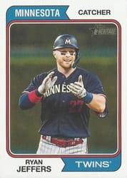 2023 Topps Heritage Base Set Ryan Jeffers #659 card