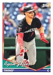 2024 Topps Archives Base Set Ryan Jeffers #229 card