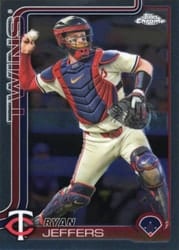 2025 Topps Chrome Base Set Ryan Jeffers #65 card