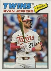 2026 Topps Heritage Base Set Ryan Jeffers #226 card