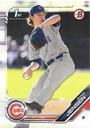 2019 Bowman Draft Base Set Ryan Jensen #BD-91 card