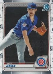 2020 Bowman Chrome Prospects Ryan Jensen #BCP-231 card
