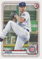 2020 Bowman Draft Base Set Ryan Jensen #BD-9 card