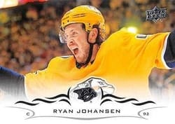 2018-19 Upper Deck Base Set Ryan Johansen #107 card