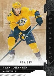 2019-20 Upper Deck Artifacts Base Set Ryan Johansen #113 card