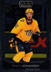 2021-22 O-Pee-Chee Platinum Base Set Ryan Johansen #27 card