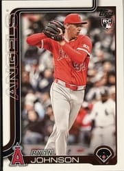 2025 Topps Update Base Set Ryan Johnson #US121 card