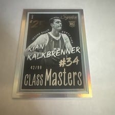 2025-26 Panini Signature Series Class Masters Ryan Kalkbrenner #21 card