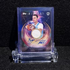 2025-26 Topps Midnight Rookie Jersey Autographs Ryan Kalkbrenner #RJA-RK card